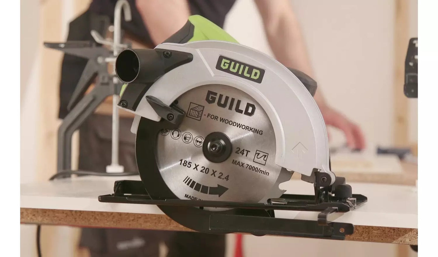 Guild 185mm Circular Saw - 1400W