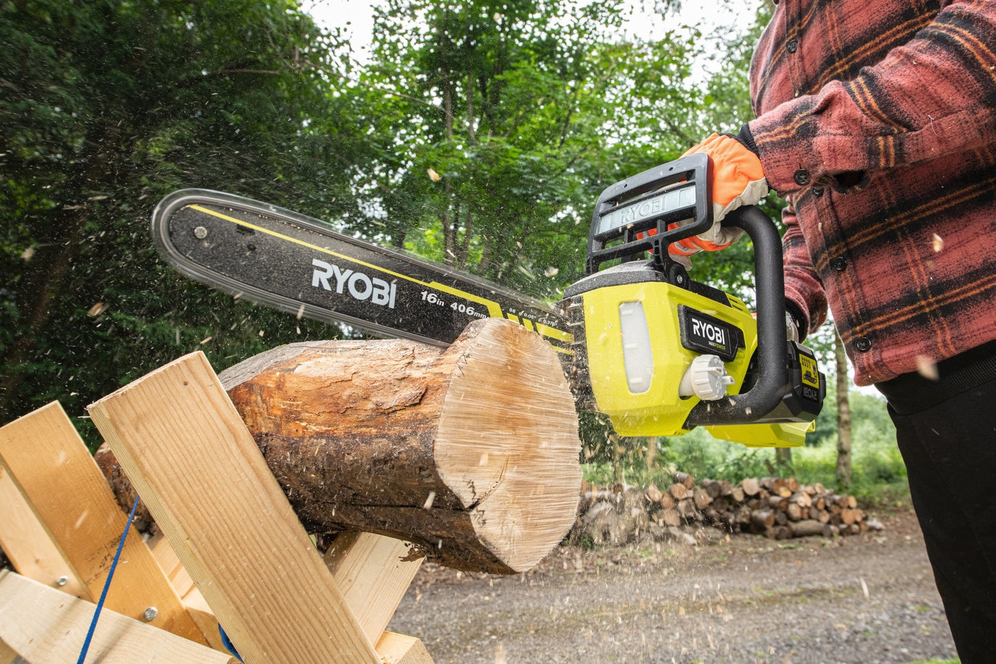 Ryobi RY36CSX40B-0 36V MAX POWER 40cm Cordless Brushless Chainsaw (Bare Tool)