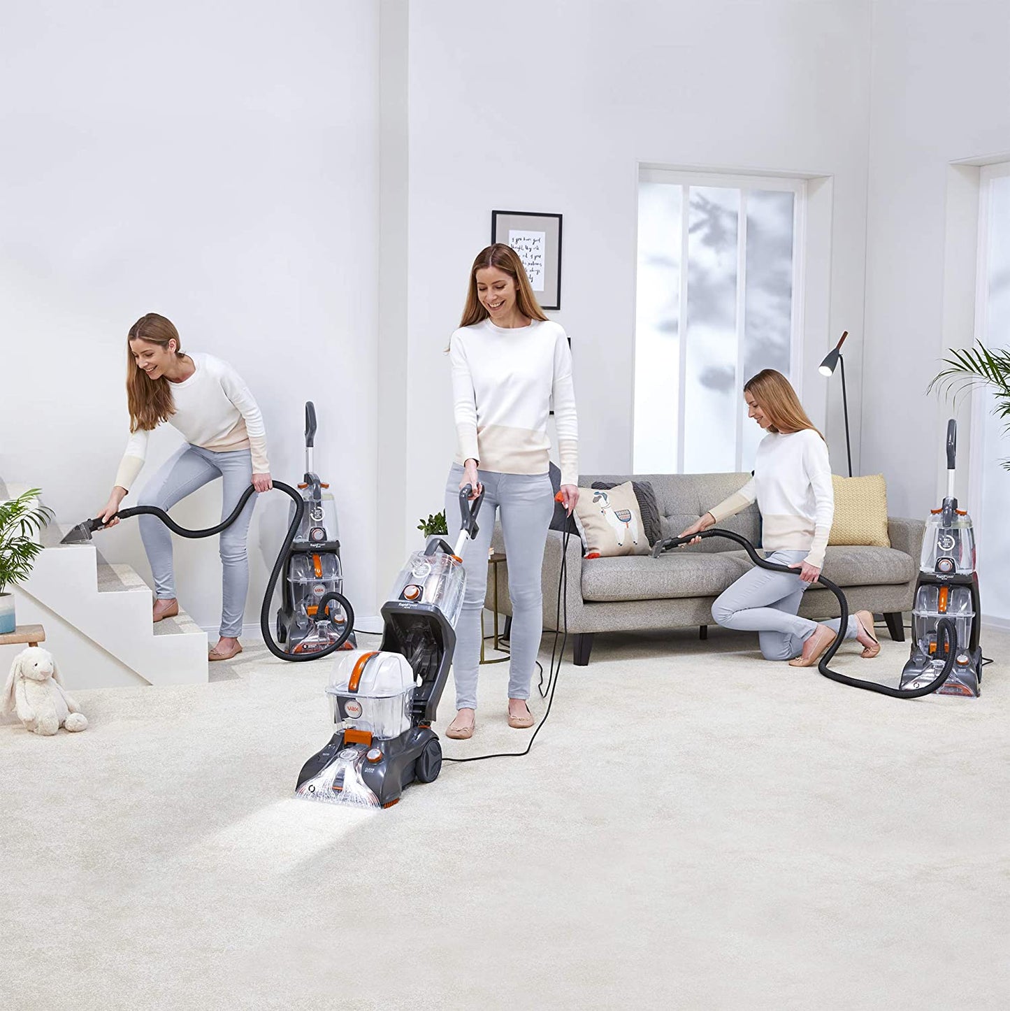 Vax CWGRV011 Rapid Power Revive Upright Carpet & Upholstery Washer