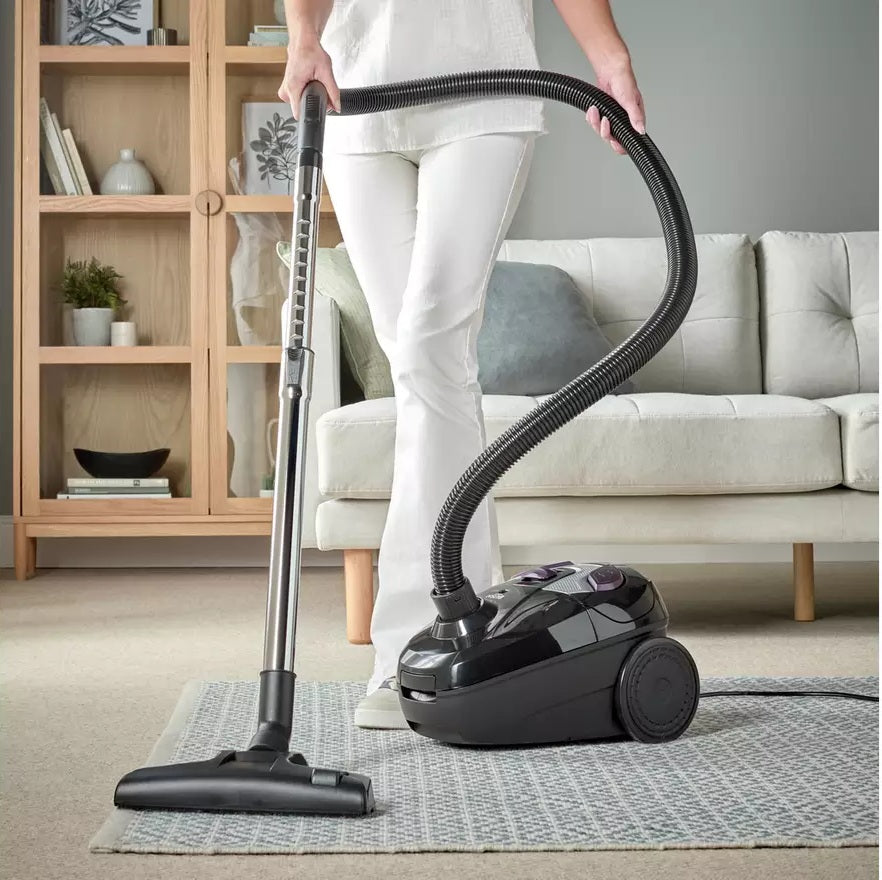 Bush VCB35B15C0A-1J7W-7 Bagged Cylinder Vacuum Cleaner