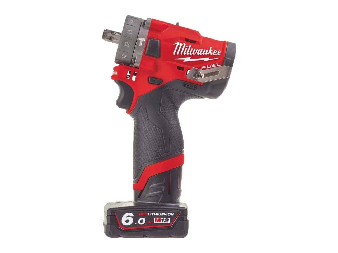 Milwaukee M12FPDXKIT-602X 12v Fuel Removable Chuck Percussion Drill (No Extra Heads)