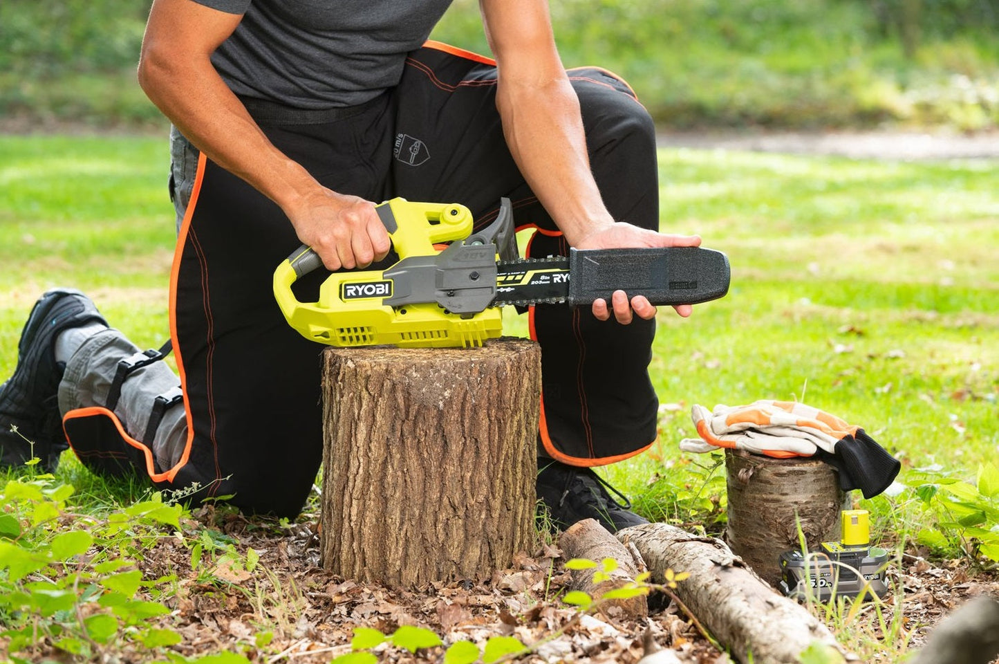Ryobi RY18CS20A-0 18V ONE+™ Cordless 20cm Compact Chainsaw (Bare Tool)