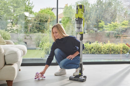 Ryobi RSV18-0 18V ONE+ Cordless Brushed Stick Vac (1x RSVMBB, 1x RSVMCT) (Bare Tool)