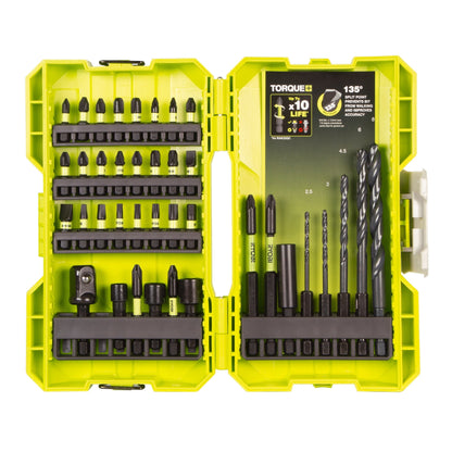 Ryobi RAK38DSDI2 Impact-rated Mixed Drilling & Screwdriving Bit Set (38 piece)