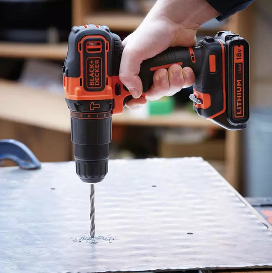 Black + Decker 1.5AH Cordless Twin Pack with 2 x 18V Batteries