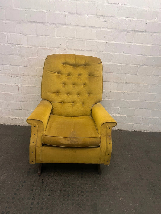 Mustard One Seater