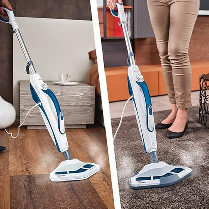 Polti Vaporetto SV460_Double Upright Steam Cleaner- Blue