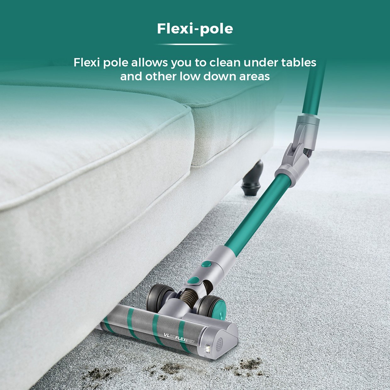 Tower VL80 Flexi Pet Cordless Vacuum Cleaner with Detangling