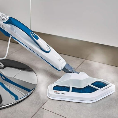 Polti Vaporetto SV460_Double Upright Steam Cleaner- Blue