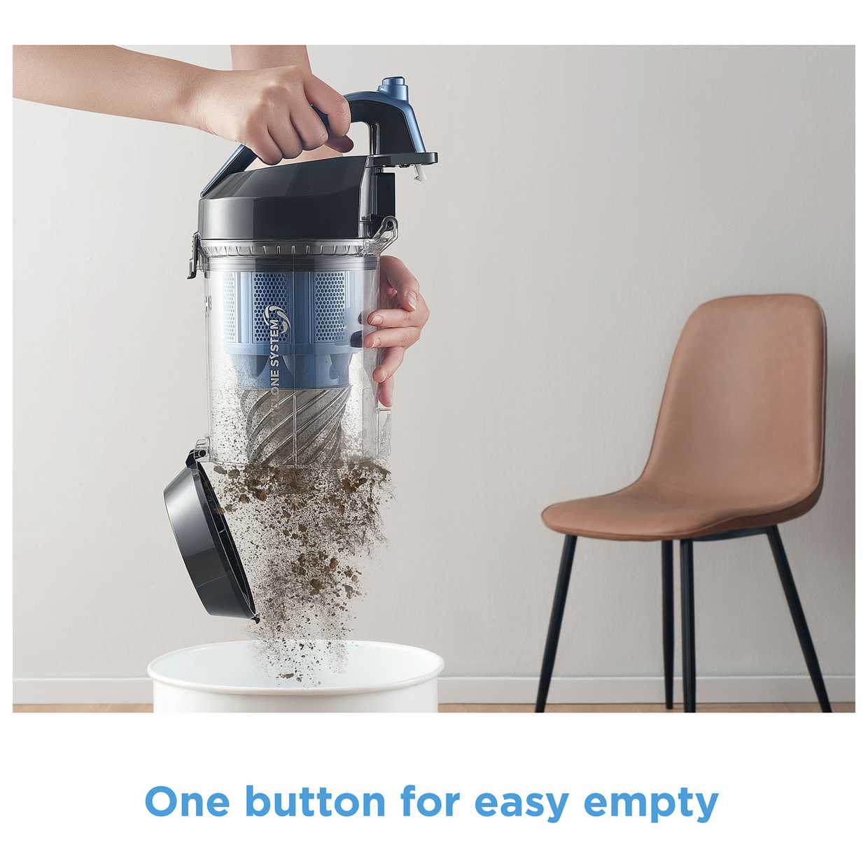 Bush VCM40A16L0B-85 Bagless Cylinder Pet Corded Vacuum Cleaner